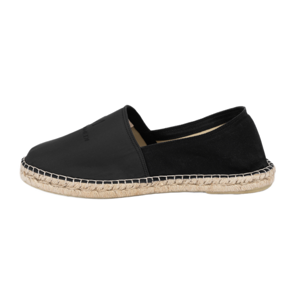 Women's Jet Black Espadrille Shoes