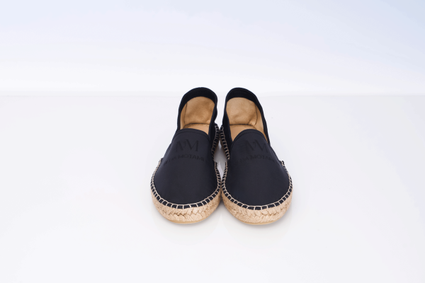 Erkek Jet Black Espadril Ayakkabı
