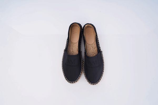 Erkek Jet Black Espadril Ayakkabı