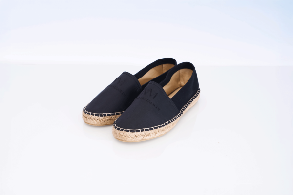 Erkek Jet Black Espadril Ayakkabı