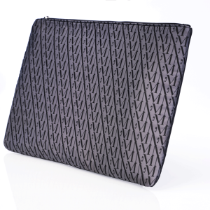 Monogram Laptop Case (Gray)