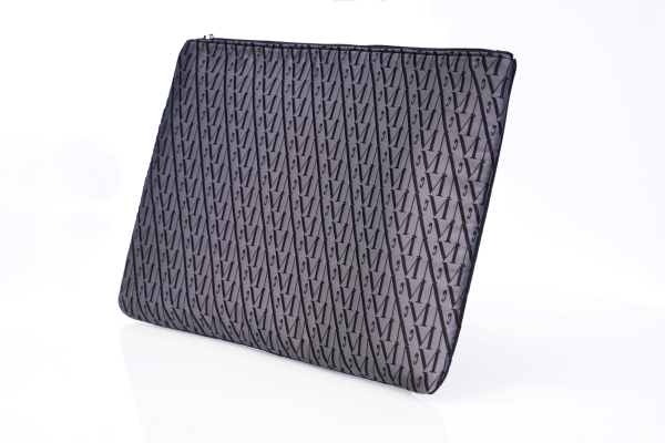 Monogram Laptop Case (Gray)