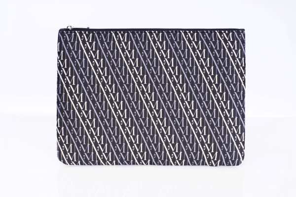 Monogram Laptop Case (Dark Blue)
