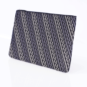 Monogram Laptop Case (Dark Blue)
